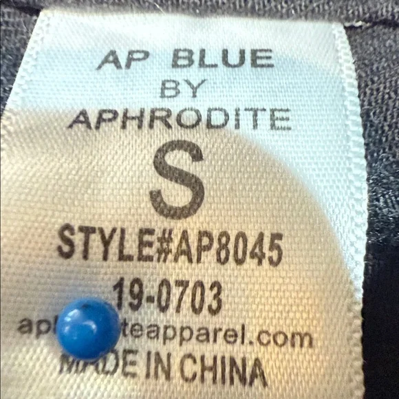 AP BLUE Black Denim Jacket with Fringe - Picture 2 of 9